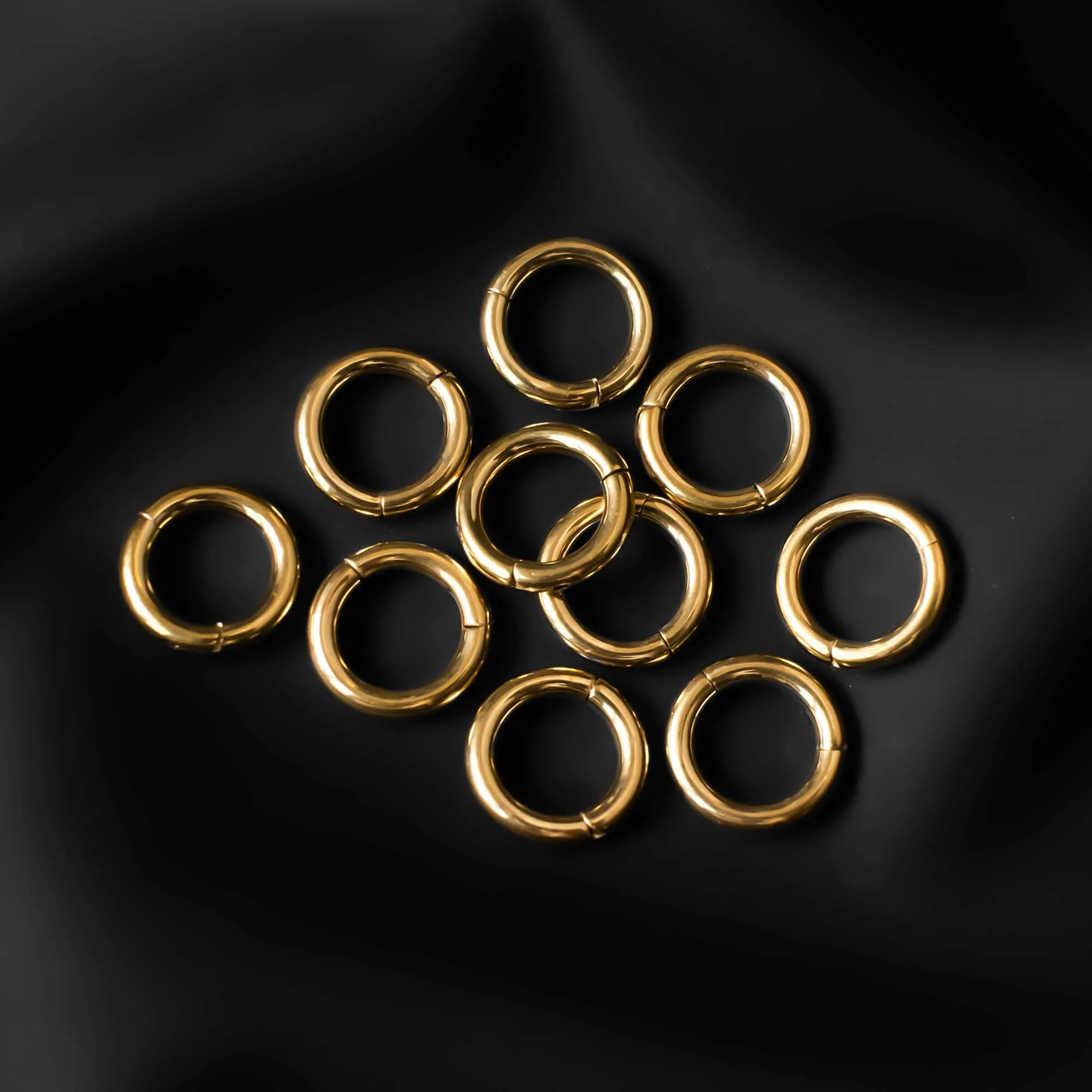 Classic Ring Stack in Titanium - Image 8