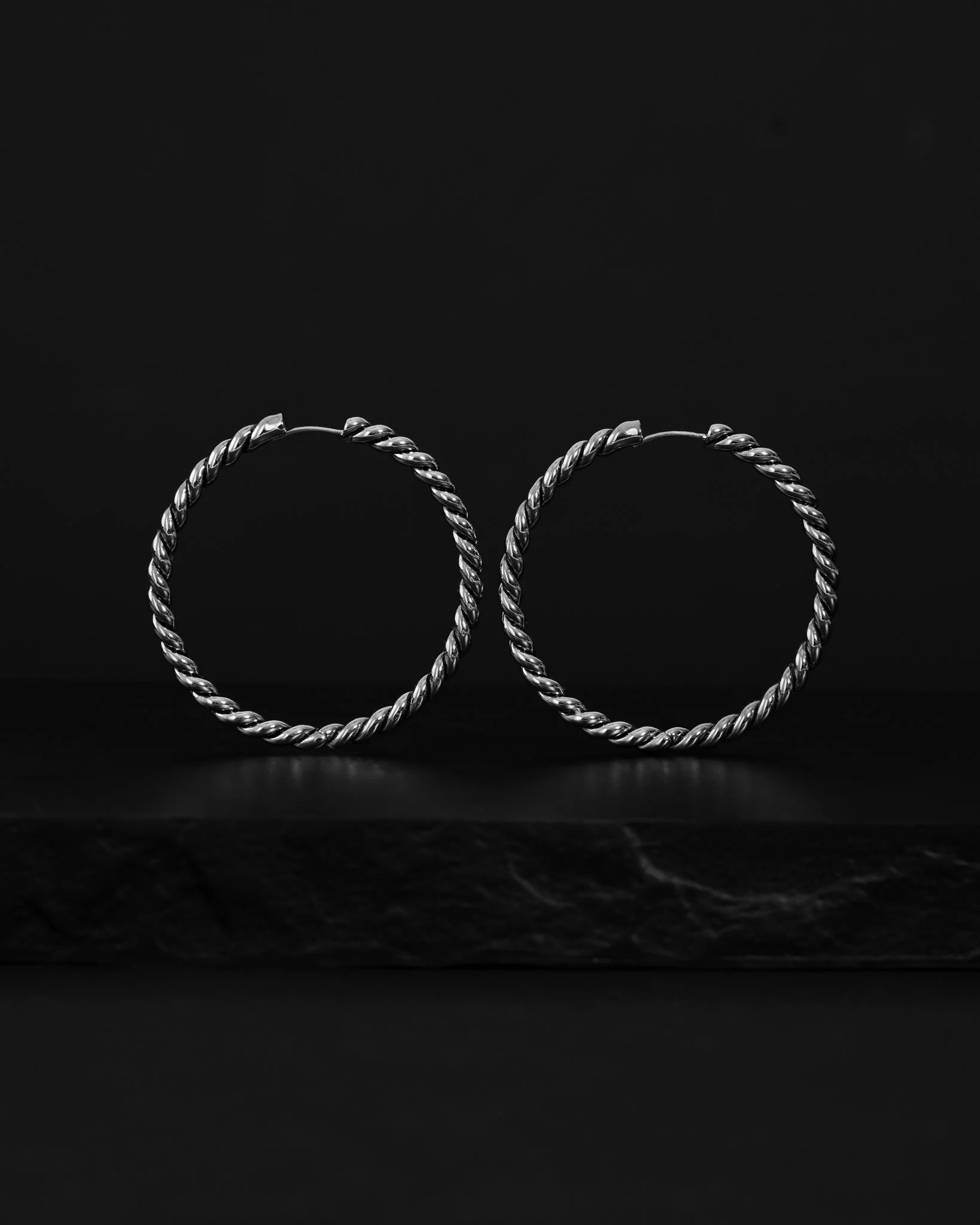 Classic Rope Earrings (Large) - Image 4