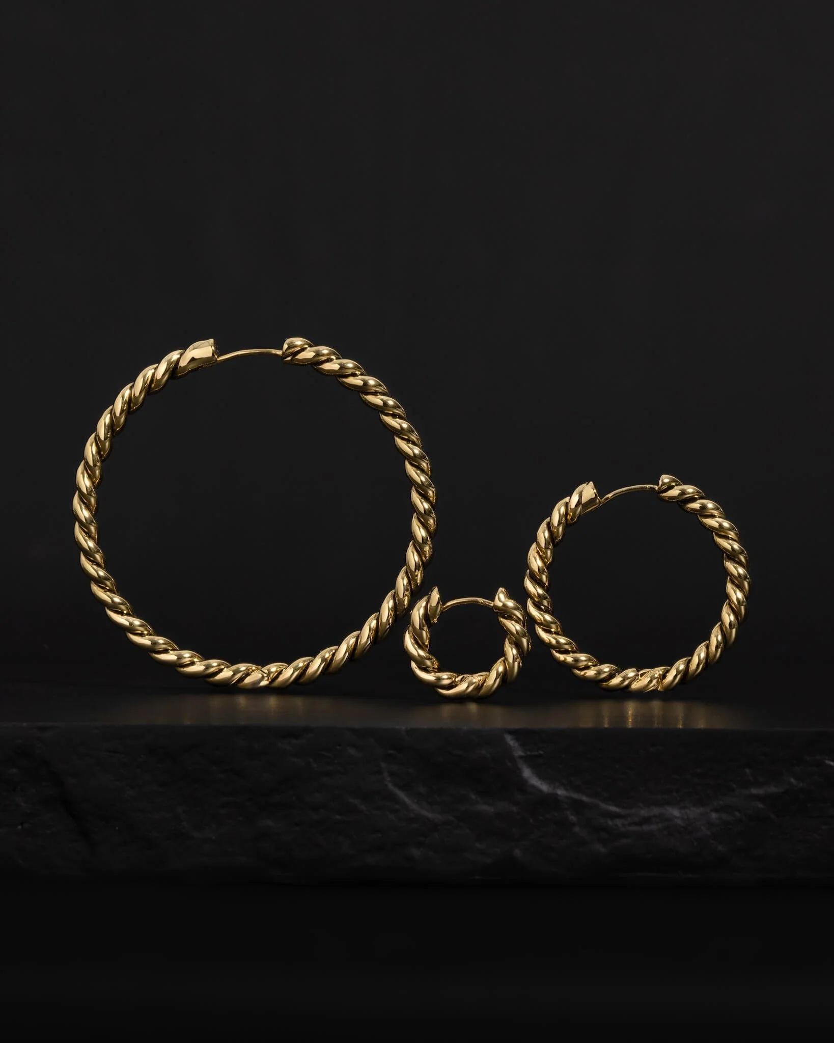 Classic Rope Earrings (Medium) - Image 5