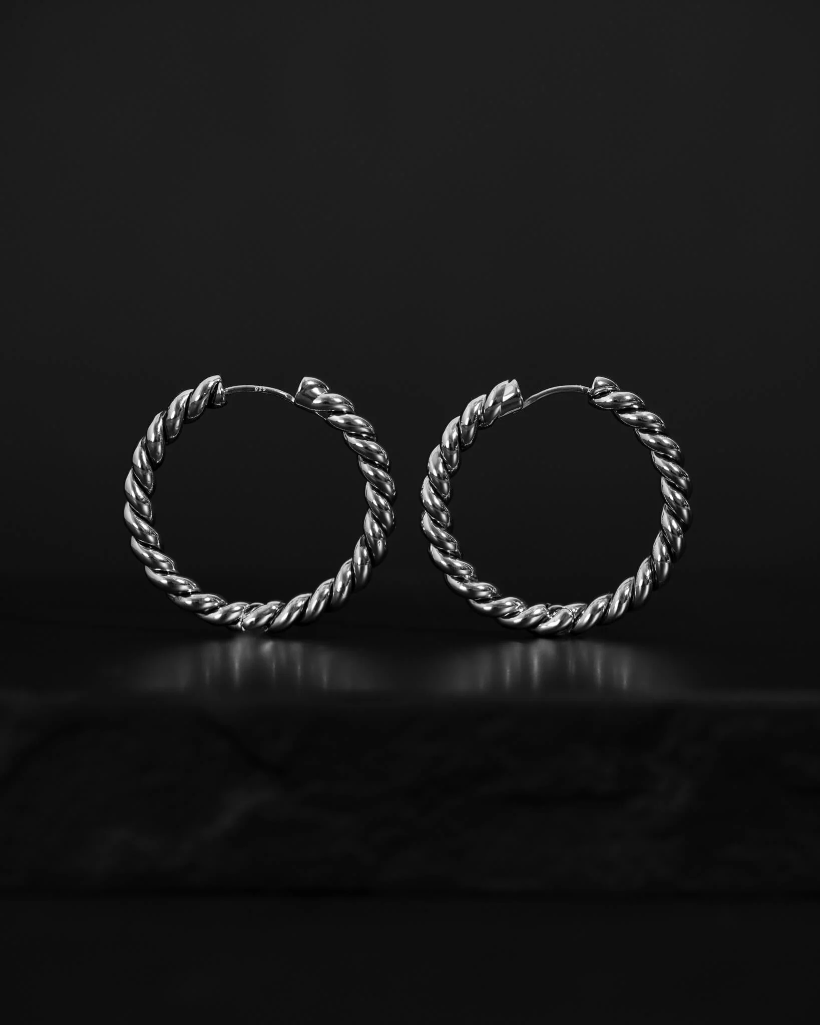 Classic Rope Earrings (Medium) - Image 7