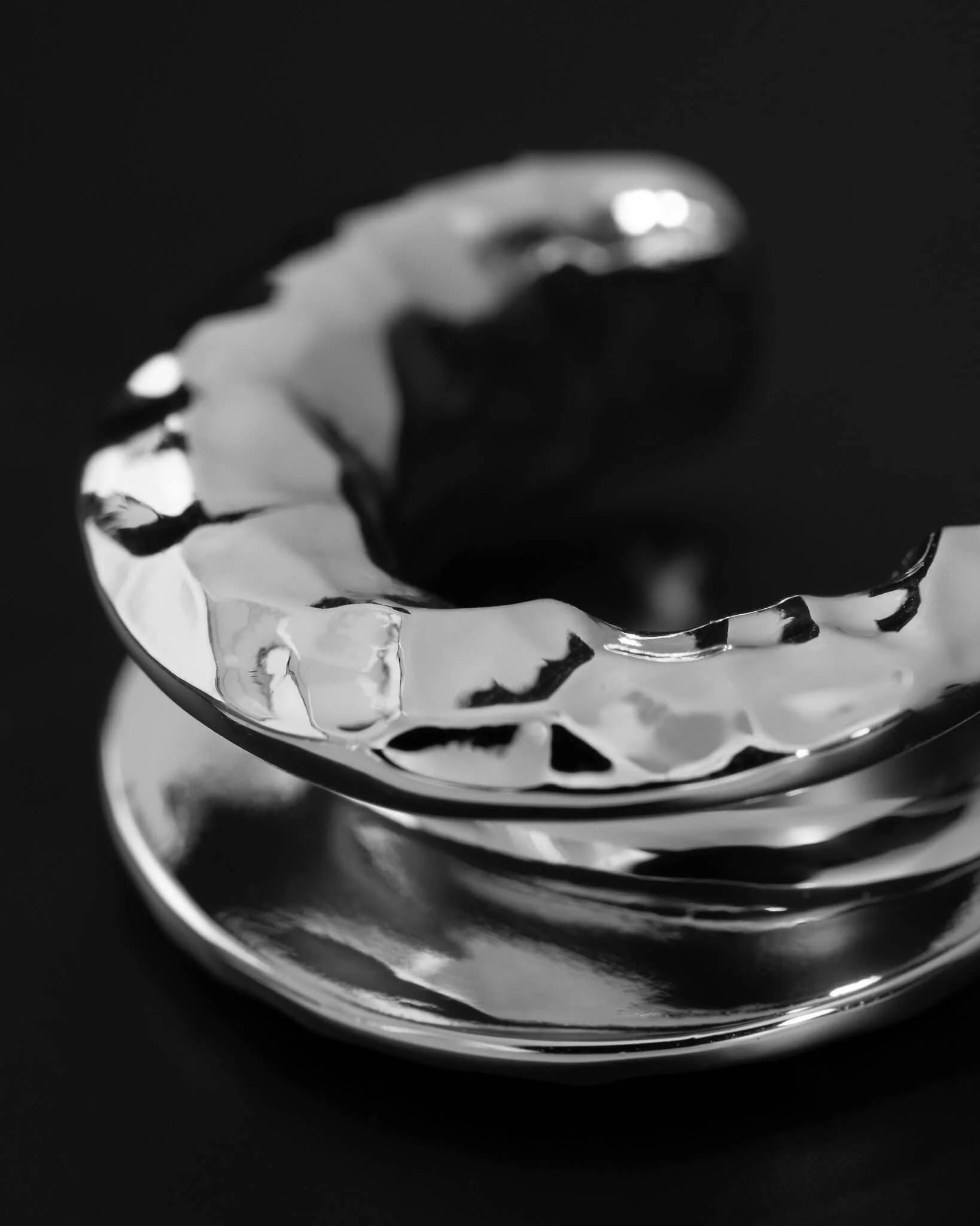 Hammered Crescent Saddle Hangers - Image 13