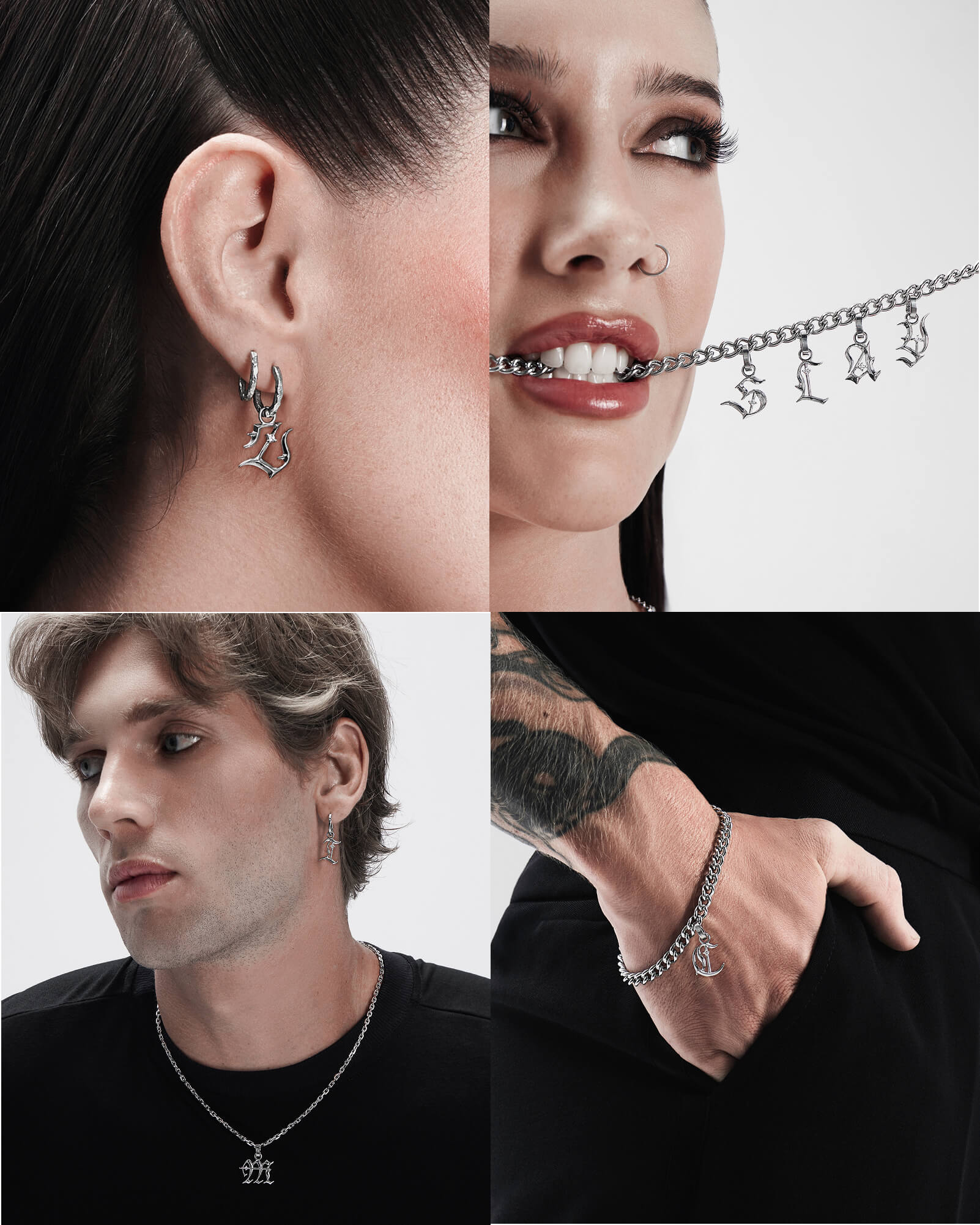 Mini Blackletter Charms - Q - Image 6