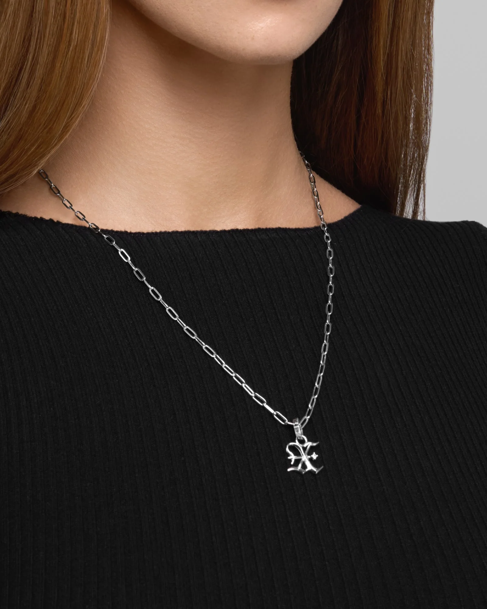 Mini Blackletter Charms - X - Image 2