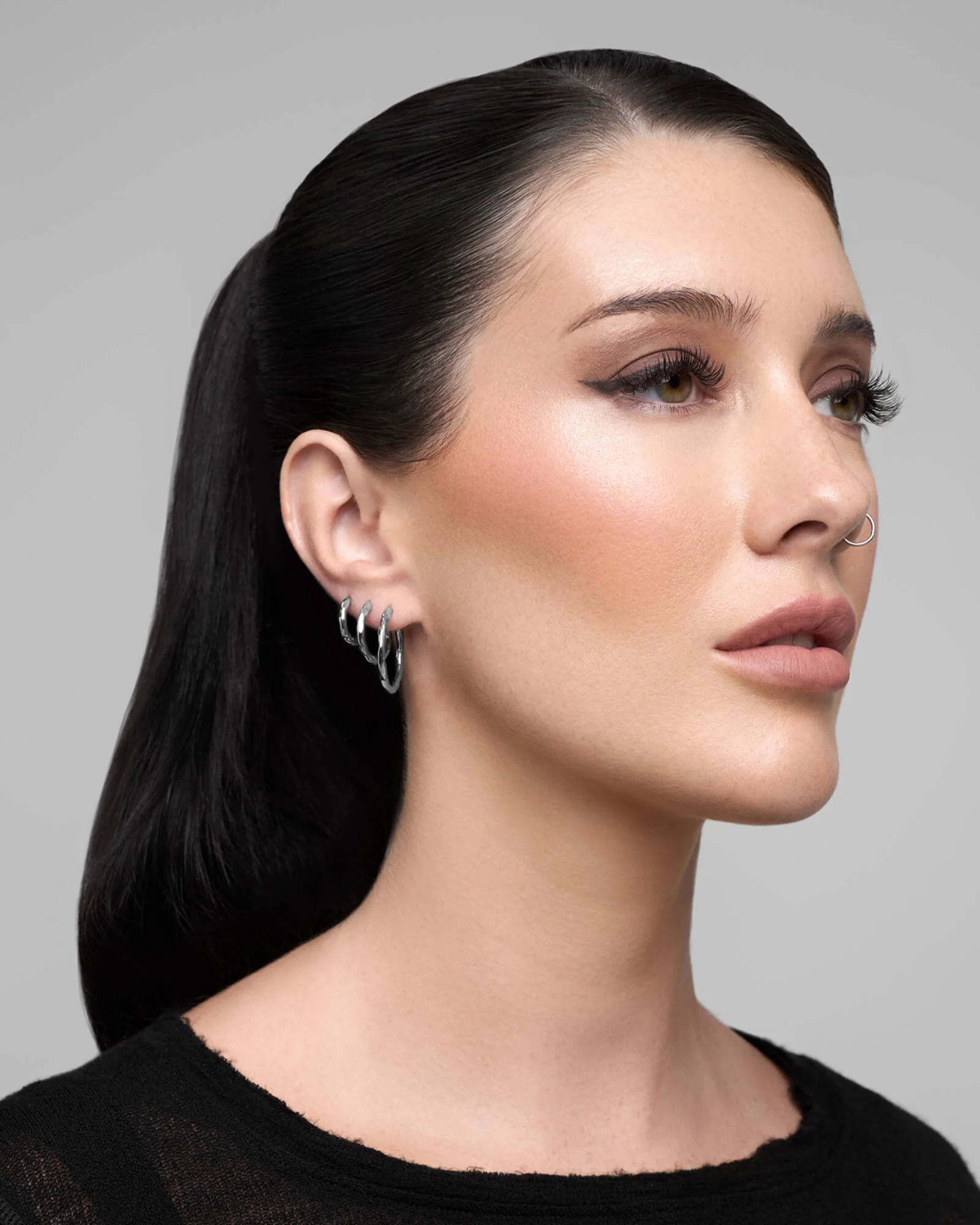 Orion Hoop Earrings Set - Image 3