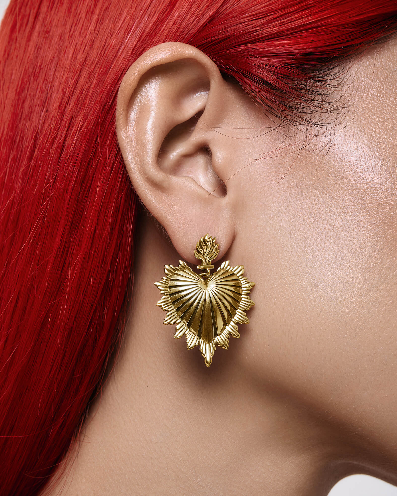 Sacred Heart Earrings - Image 5