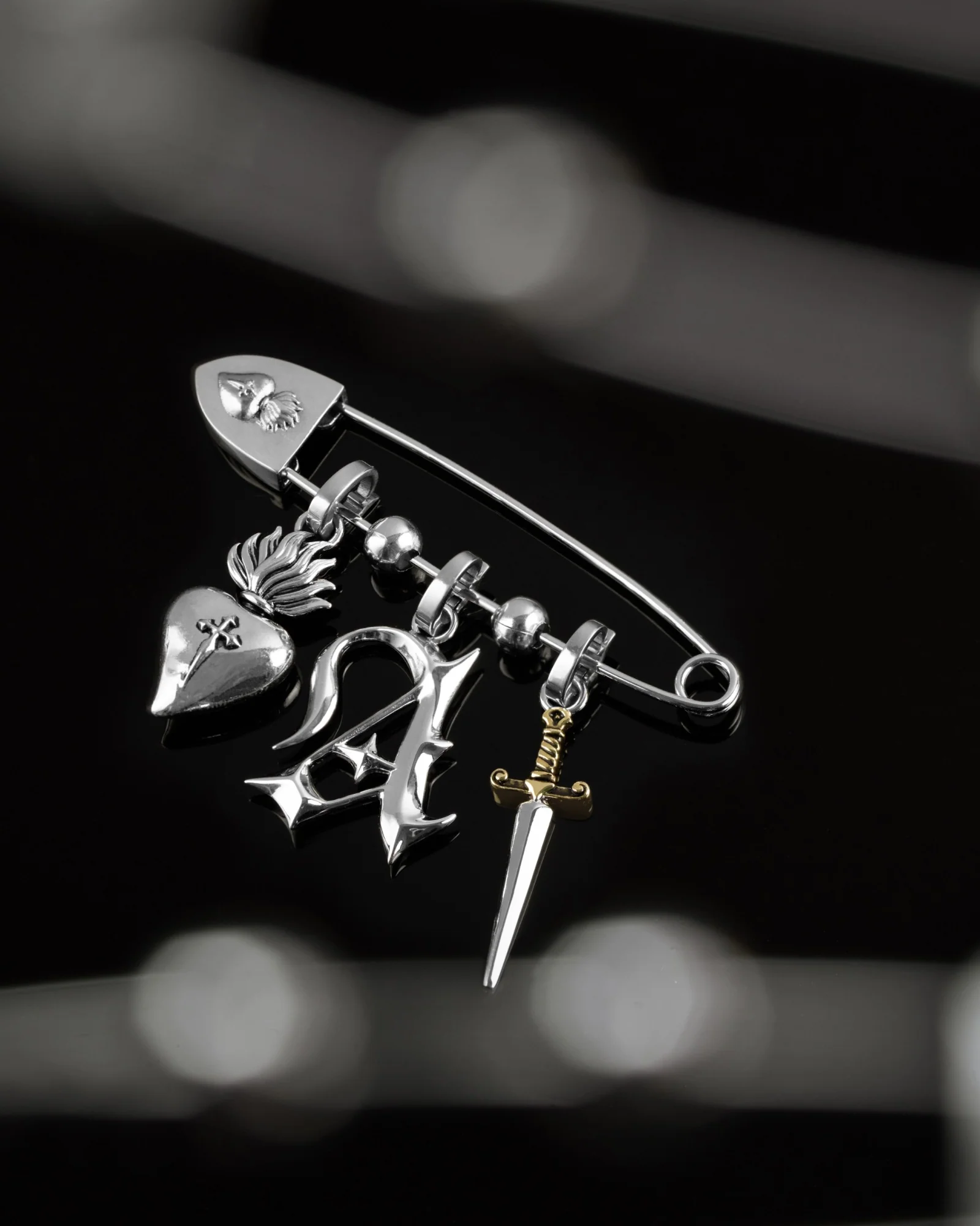 The Sacrament Safety Pin Brooch - Image 3
