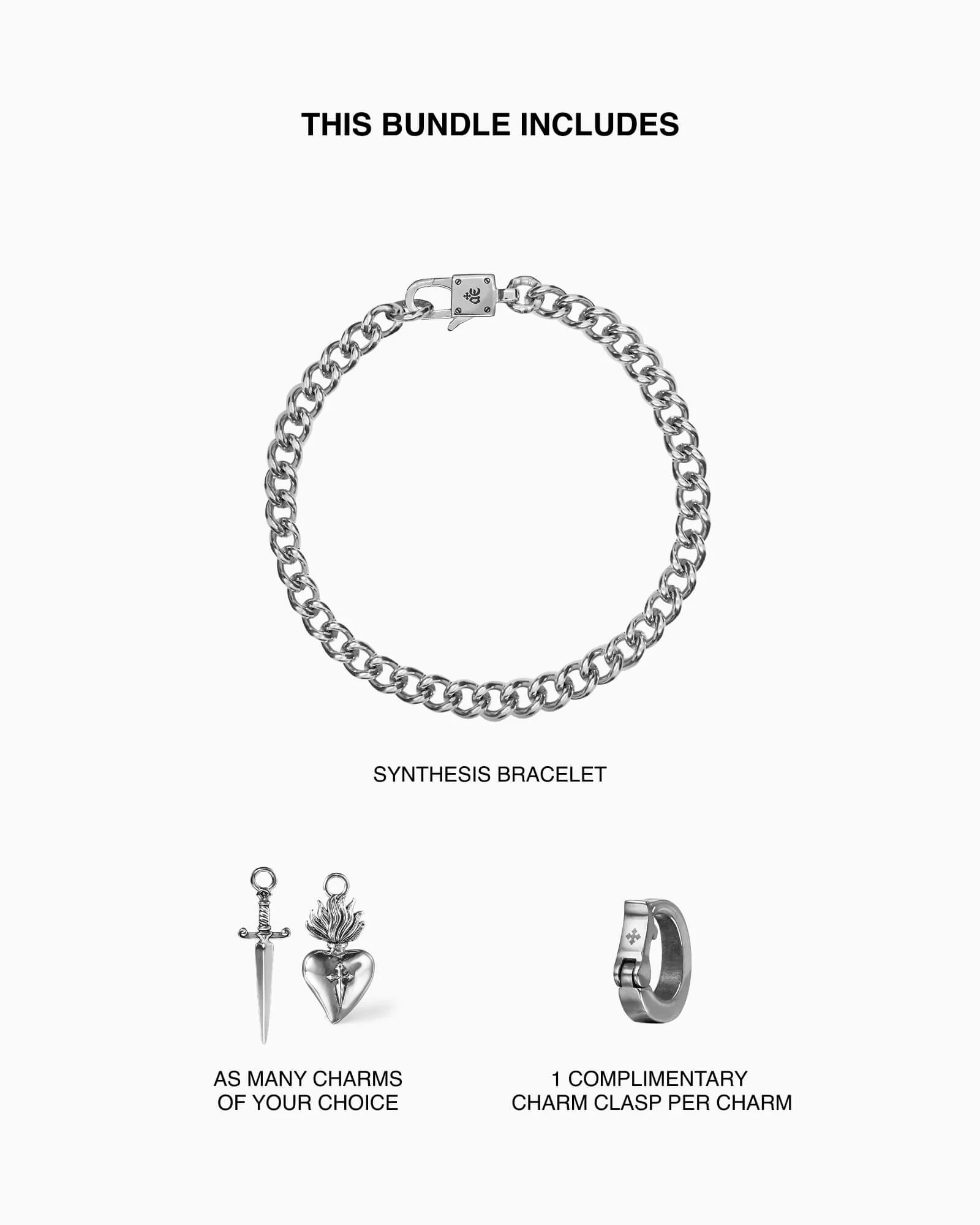 Synthesis Chain Bracelet and Charm Bundle - Image 6