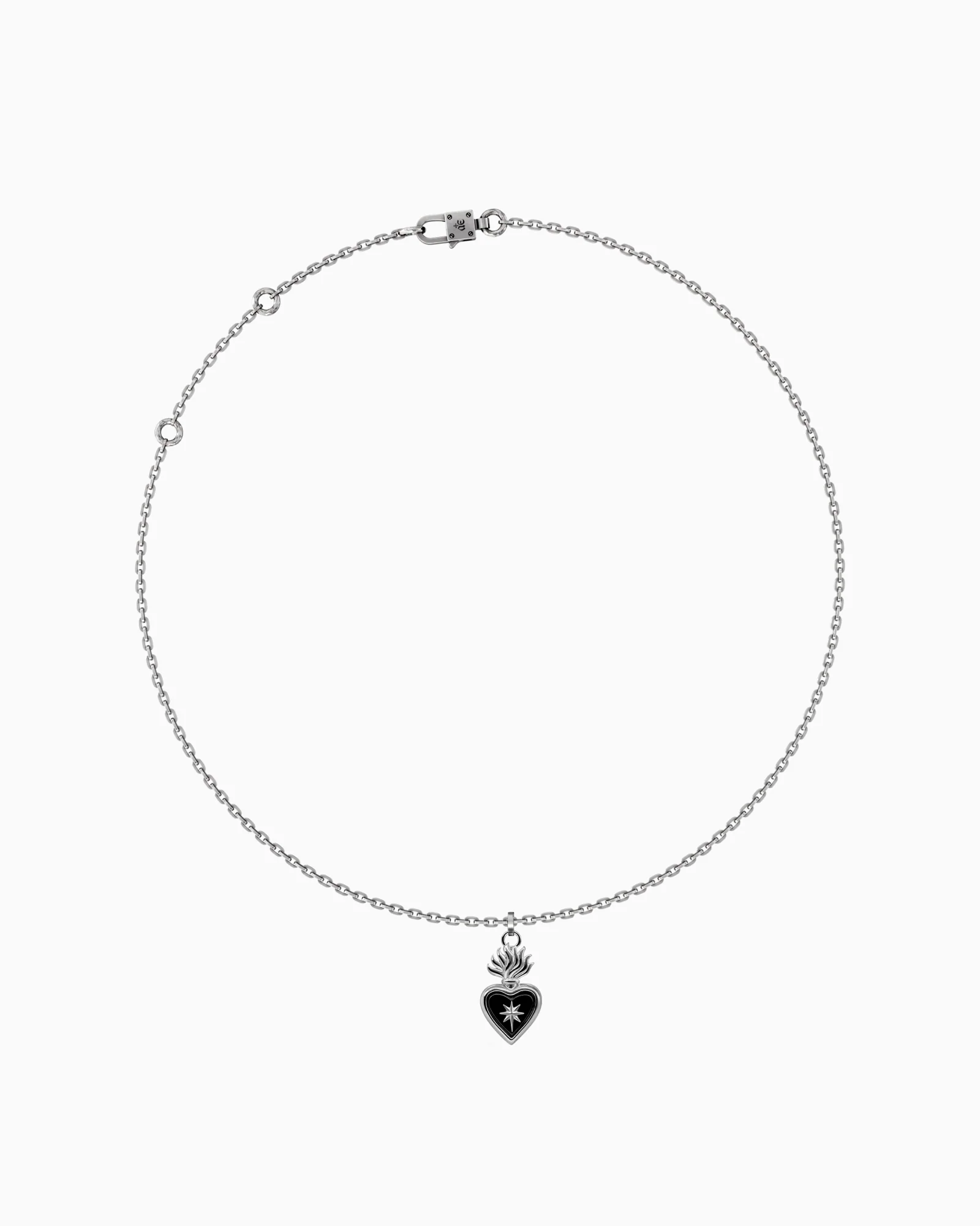 Synth Necklace - 925 silver and The Sacrament Vial charm bundle