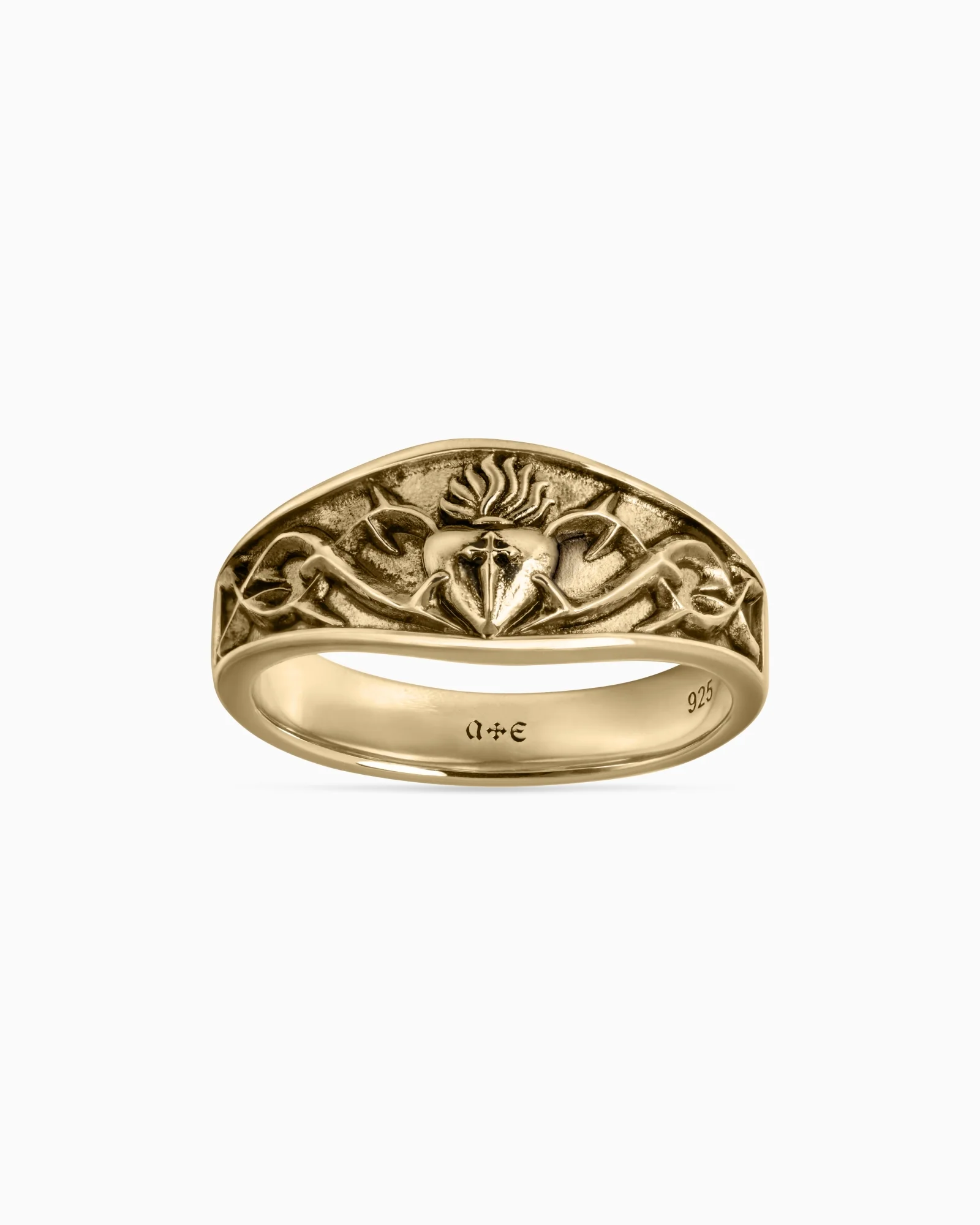 The Sacrament Claddagh Band Ring