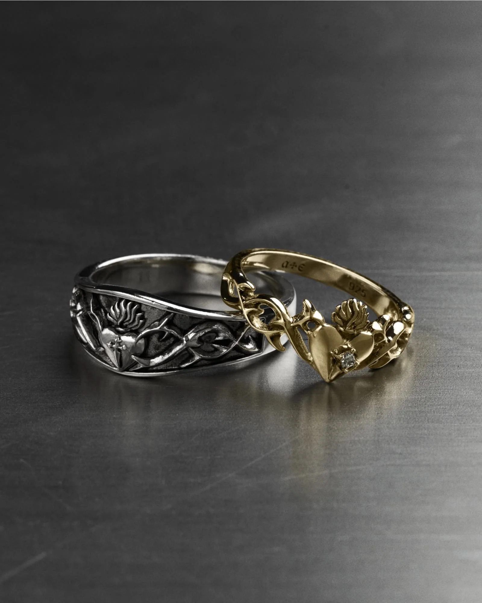 The Sacrament Claddagh Band Ring - Image 11